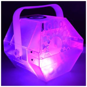 LIGHT4ME BUBBLE LED - mała wydajna wytwornica baniek + płyn 5l