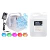 LIGHT4ME BUBBLE LED - mała wydajna wytwornica baniek + płyn 5l