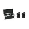 EUROLITE Set 2x LED TMH-X1 Moving-Head Beam + Case