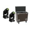 FUTURELIGHT Set 2x DMH-300 CMY Moving-Head + Case