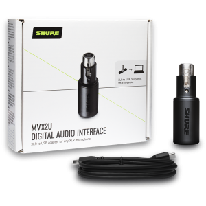 Shure MVX2U - cyfrowy interfejs audio