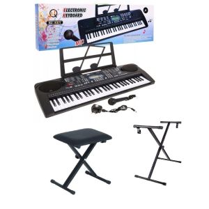 Keyboard Mq-6159UFB z wejściem USB i Bluetooth + statyw + ława