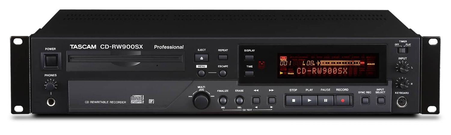 Tascam CD-RW900SX - rejestrator audio CD