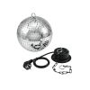 EUROLITE Mirror Ball 20cm with MD-1015 Motor - kula lustrzana zestaw