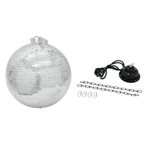 EUROLITE Mirror Ball 40cm with MD-1515 Motor - kula lustrzana zestaw