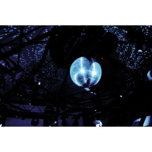 EUROLITE Mirror Ball Set 20cm with Pinspot - kula lustrzana zestaw