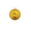 EUROLITE Mirror ball 15cm gold - kula lustrzana