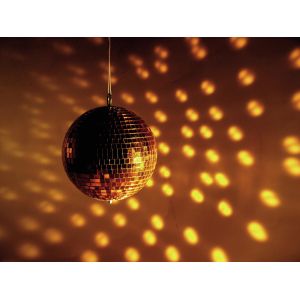 EUROLITE Mirror ball 15cm gold - kula lustrzana