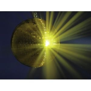 EUROLITE Mirror Ball 40cm gold - kula lustrzana