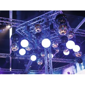 EUROLITE Mirror Ball 50cm black - kula lustrzana