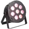 LIGHT4ME TRI PAR 8x9W MKII RGB LED slim płaski x12 + case