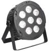 LIGHT4ME QUAD PAR 8x10W MKII RGBW LED slim płaski 6 szt. + przewód DMX 5 szt. + pokrowiec