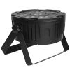 LIGHT4ME QUAD PAR 8x10W MKII RGBW LED slim płaski 6 szt. + przewód DMX 5 szt. + pokrowiec