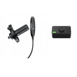 Beyerdynamic M 70 PRO X + Audient EVO4 - mikrofon pojemnościowy + interfejs audio