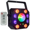 LIGHT4ME TURBO FLOWER efekt disco LED PAR UV kula laser stroboskop