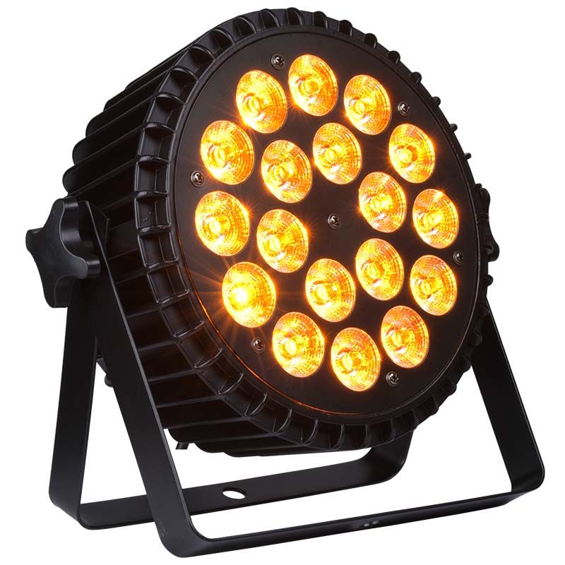 LIGHT4ME ALU QUAD PAR 18x6W RGBW reflektor sceniczny LED LIGHT4ME ALU QUAD PAR 18x6W RGBW reflektor sceniczny LED