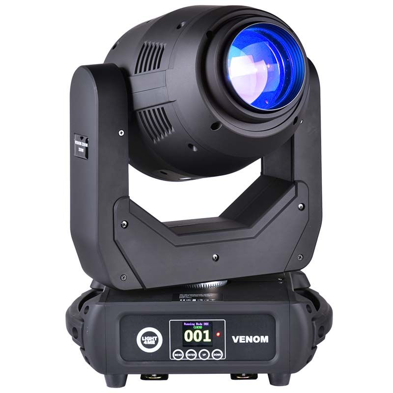 LIGHT4ME VENOM ZOOM 250W V2 głowica ruchoma LED beam spot wash LIGHT4ME VENOM ZOOM 250W V2 głowica ruchoma LED beam spot wash