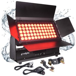 EVOLIGHTS 60x10W RGBW LED WALL WASHER naświetlacz zewnętrzny IP65