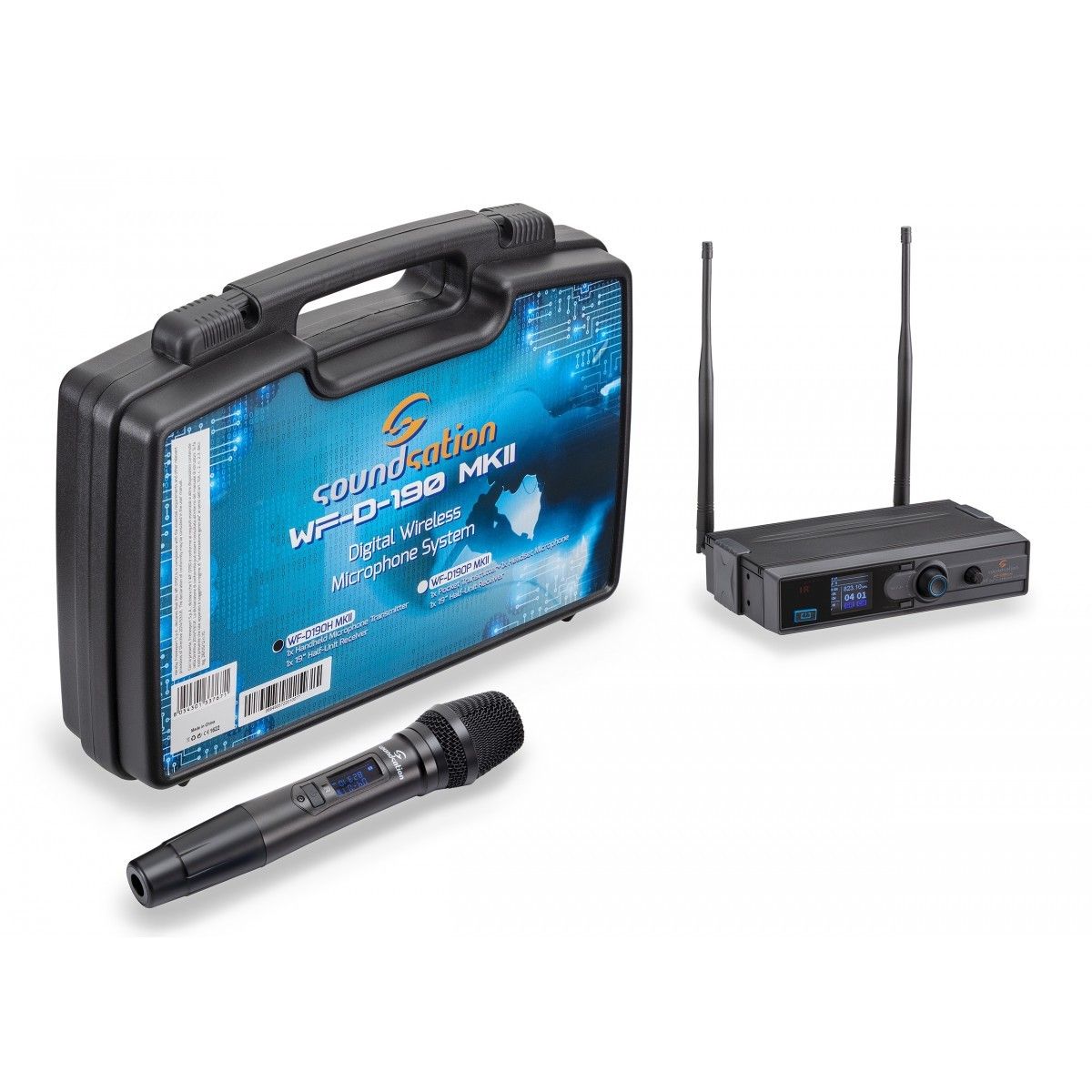 Soundsation WFD-190HMKII - system bezprzewodowy UHF (cyfrowy) Soundsation WFD-190HMKII - system bezprzewodowy UHF (cyfrowy)