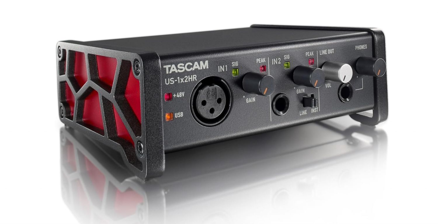 Tascam US-1x2HR - interfejs audio USB