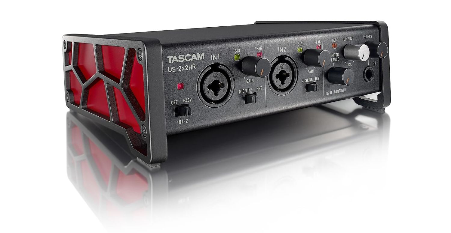 Tascam US-2x2HR - Interfejs USB audio/MIDI