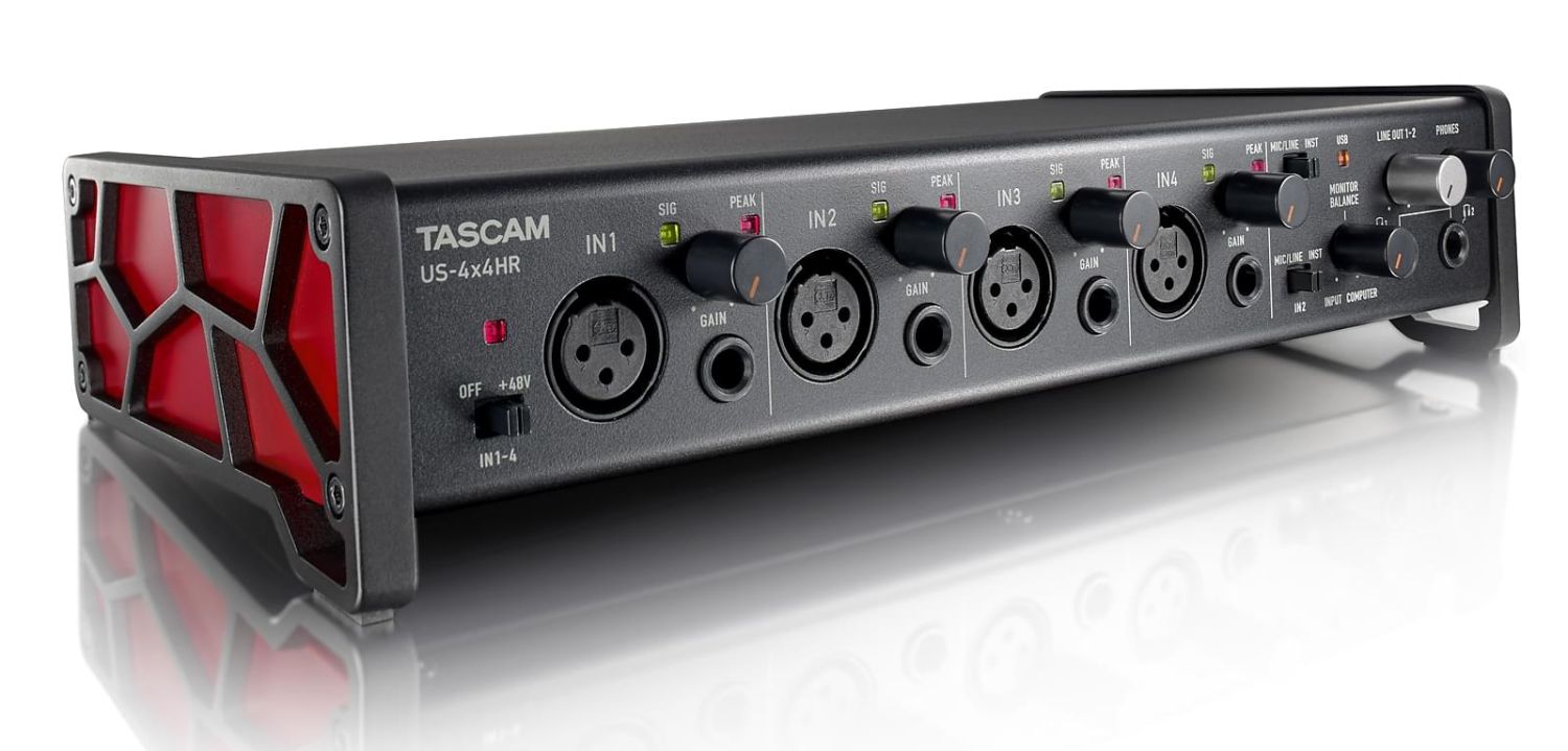 Tascam US-4x4HR - Interfejs USB audio/MIDI