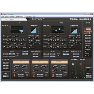 Tascam MiNiSTUDIO Creator US-42B - Interfejs audio do transmisji osobistej