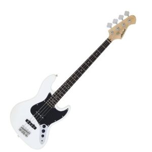 ARIA STB-JB/B (WH) - gitara basowa 4-srunowa