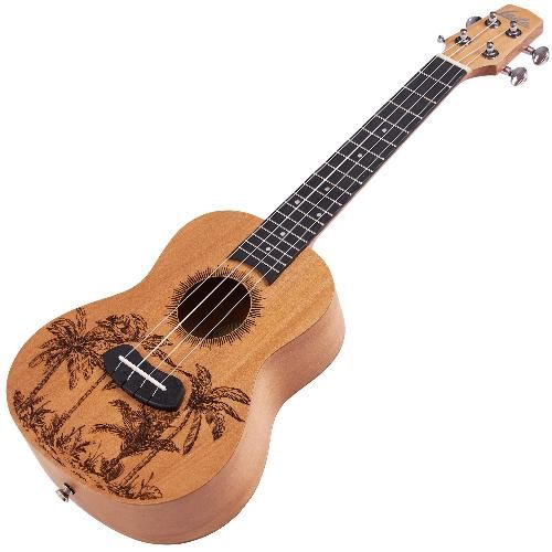 LAILA UFG-2311-C PALMS - ukulele koncertowe