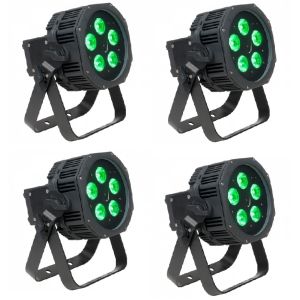 ADJ WiFly EXR HEX5 IP - reflektor PAR LED - zestaw do dekoracji 