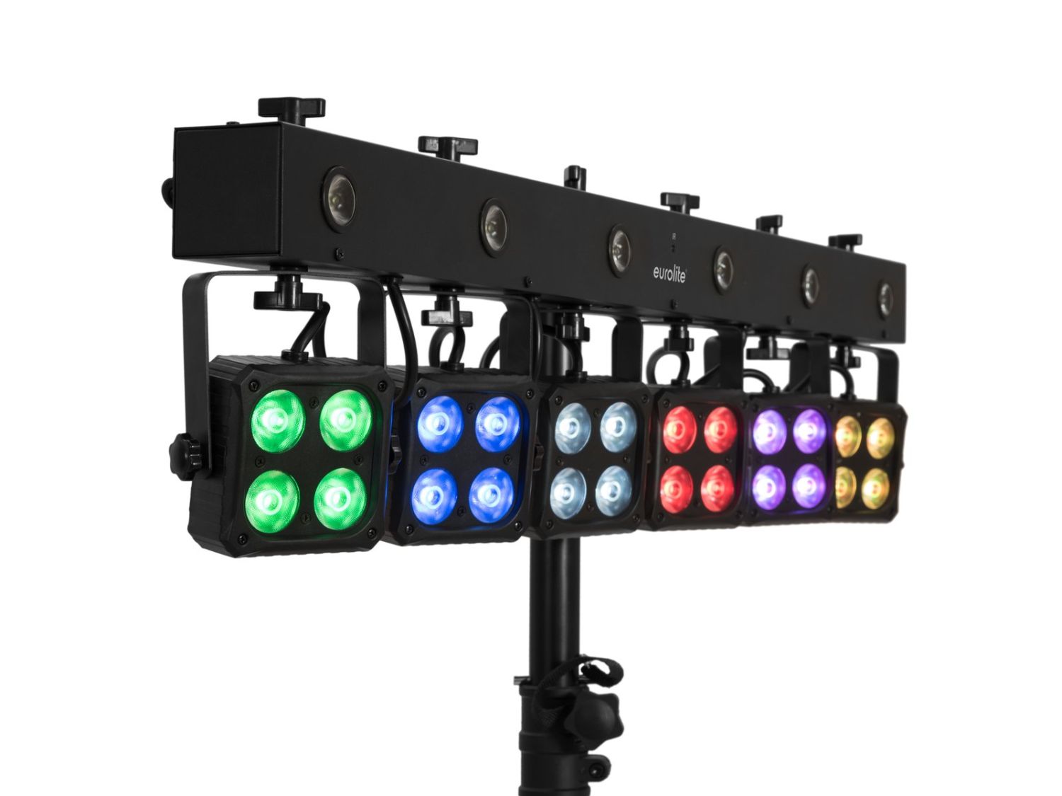 EUROLITE LED KLS-180/6 Compact Light Set - zestaw oświetleniowy