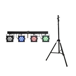 EUROLITE Set LED KLS-3002 + STV-40S-WOT Steel stand - zestaw oświetleniowy