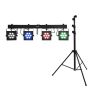 EUROLITE Set LED KLS-3002 + STV-60-WOT EU Steel stand black