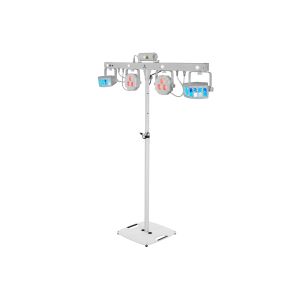 EUROLITE Set LED KLS Laser Bar FX Light Set white + BPS-2 Loudspeaker Stand white