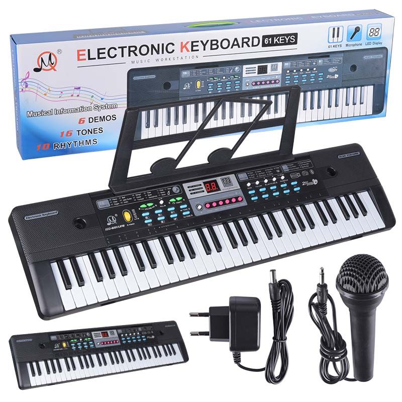 MQ 601 UFB KEYBOARD klawisze organy z mikrofonem dla dzieci MQ 601 UFB KEYBOARD klawisze organy z mikrofonem dla dzieci