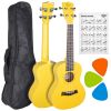 V-TONE UK23 YL ukulele koncertowe akustyczne 23" żółte + pokrowiec