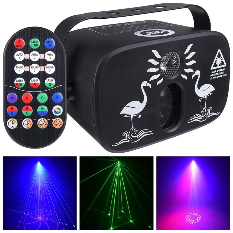 LIGHT4ME PARTY LIGHT 2 efekt LED oświetlenie disco laser LIGHT4ME PARTY LIGHT 2 efekt LED oświetlenie disco laser