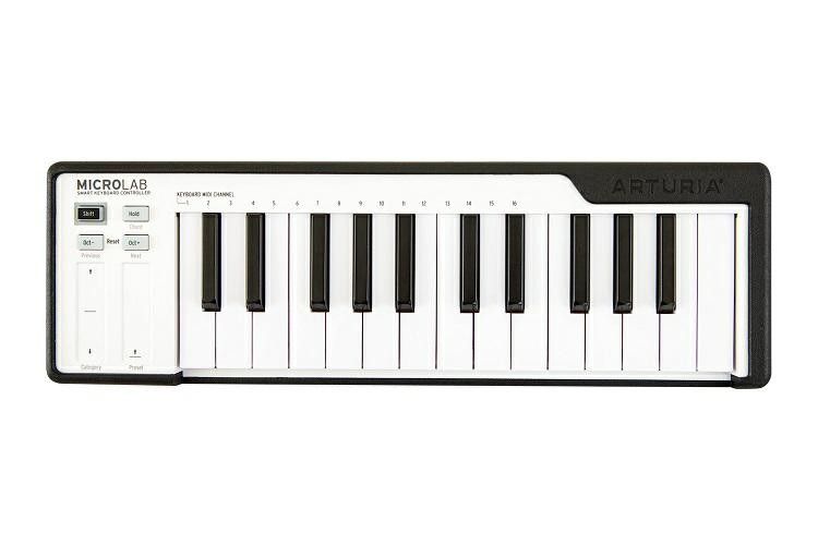 ARTURIA MicroLAB Black ARTURIA MicroLAB Black - kontroler MIDI