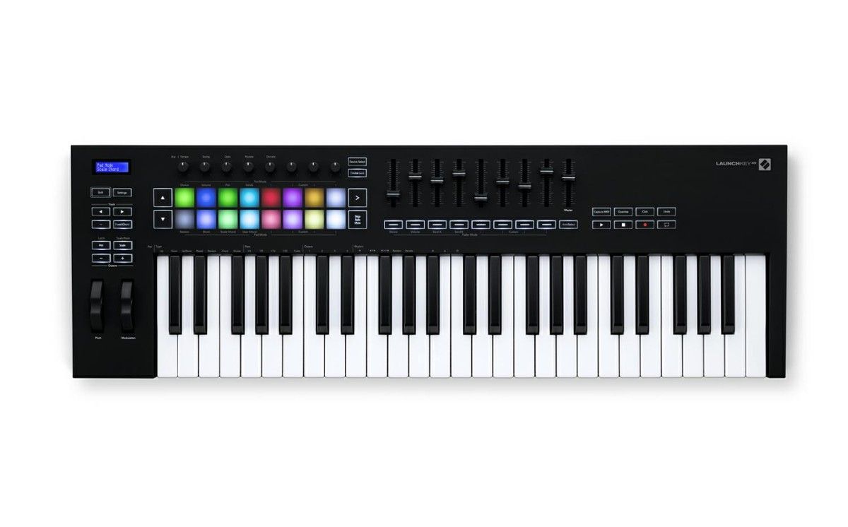 NOVATION Launchkey 49 mk3 - klawiaturą sterującą MIDI USB