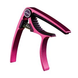 JEREMI AE01 Pink - Kapodaster do gitary akustycznej elektrycznej basowej
