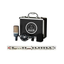 AKG C 214 + dbx 286 S - przedwzmacniacz + mikrofon pojemnościowy