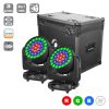 Flash 2x EVENT - Wash RING 600 (SET) - para głowic ruchomych + case (F7100772)