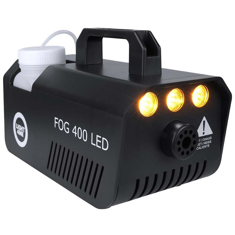 LIGHT4ME FOG 400 LED - wytwornica dymu dla DJ mała lekka wydajna