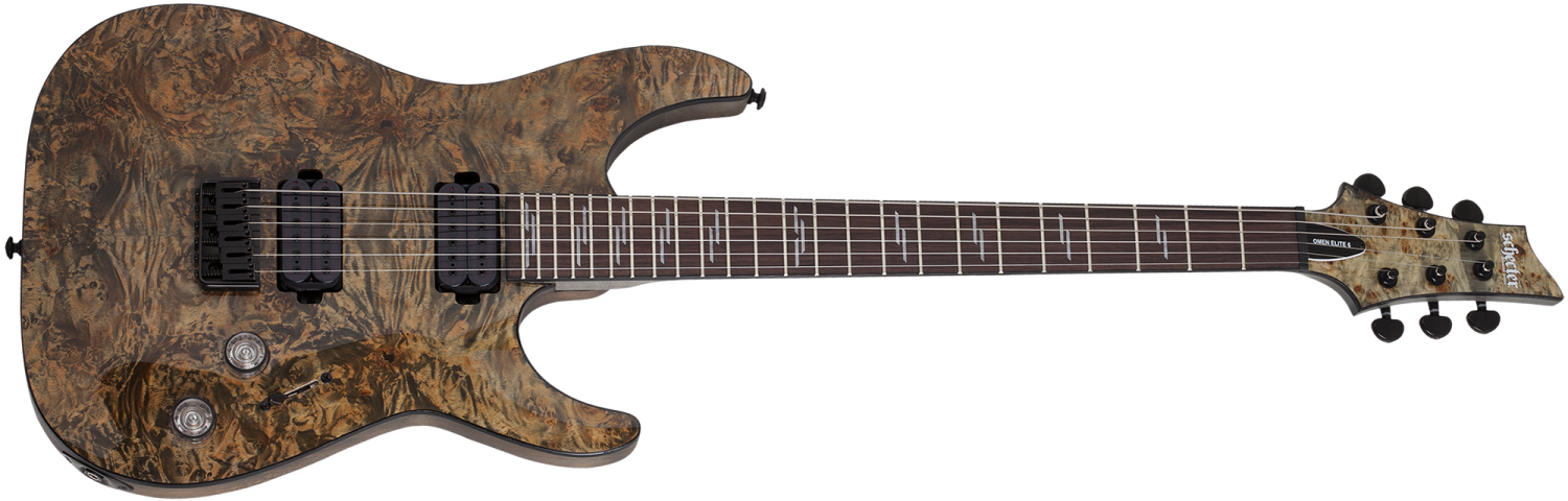 Schecter Omen Elite-6 CHAR - gitara elektryczna