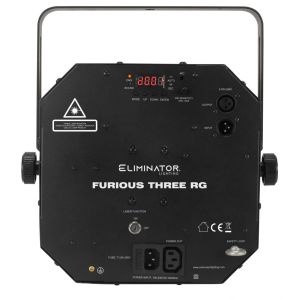 Eliminator Furious Three RG - efekt świetlny 3 w 1