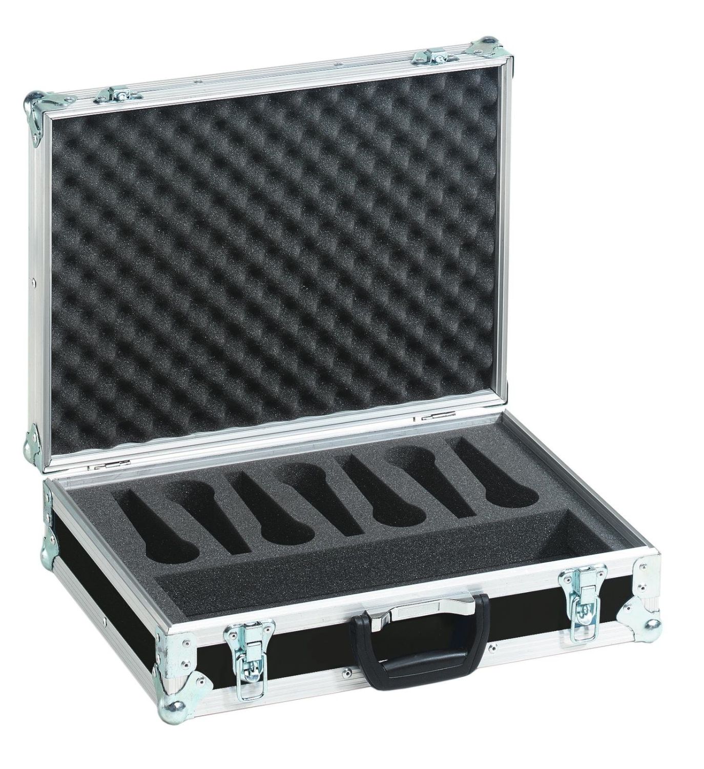 ROADINGER Microphone Case Road 7 Microphones black - skrzynia na mikrofony