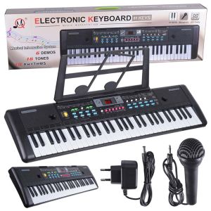 MQ 605 UFB KEYBOARD organy z mikrofonem dla dzieci + statyw