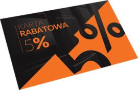 Karta rabatowa 5%