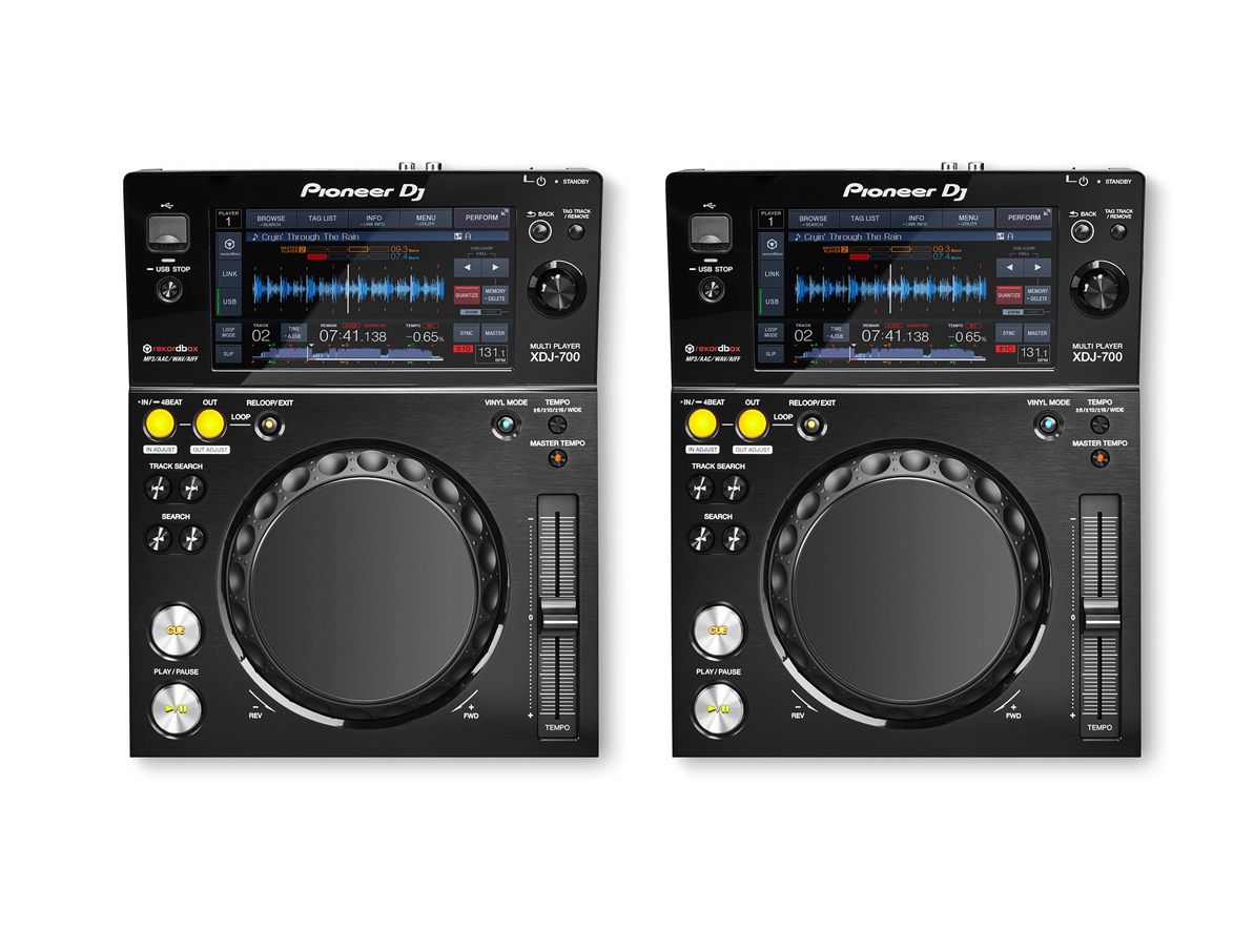 Pioneer DJ 2x XDJ-700 - para odtwarzaczy CD/MP3