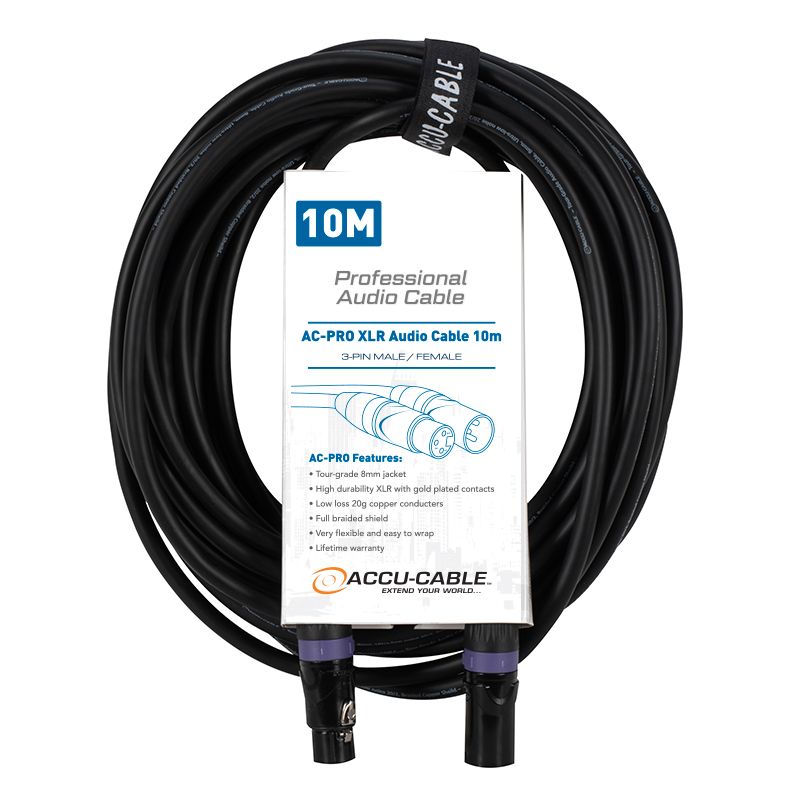 Accu-Cable AC-PRO XLR audio cable - kabel audio (10m)